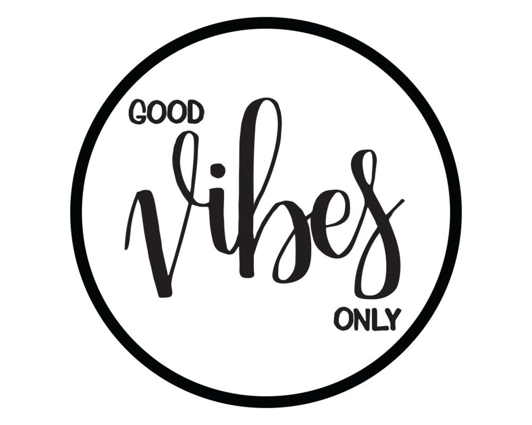 Good Vibes Only, Inspirational Printable Art, Motivational Wall Decor ...