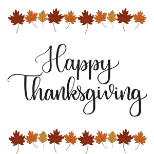 Happy Thanksgiving Print, Thanksgiving Printable, Holiday Decoration ...