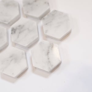 Marble Magnets Set of 8 Refrigerator Magnets Office magnets Dorm Room Magnets image 2