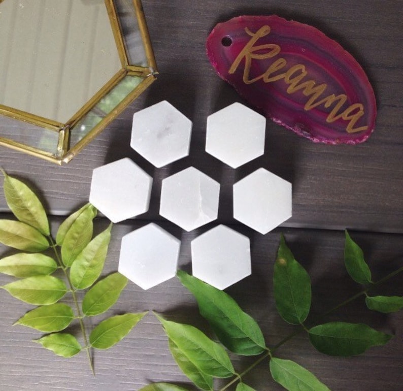 Black Hexagon Refrigerator Office Etsy