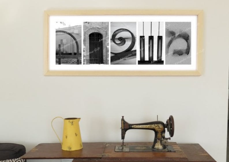 Hebrew Letters Alphabet Photography Wall Art Jewish Image 0