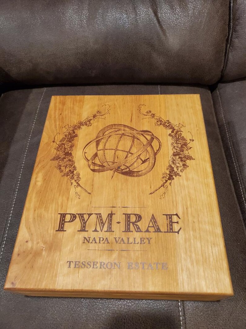 Deluxe Wine Box Jewelry Storage Etsy