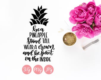 pineapple template etsy