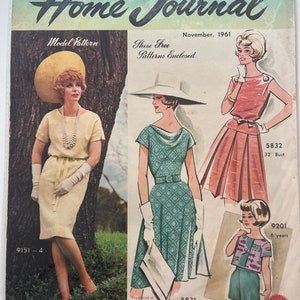 November 1961 Australian Home Journal with free patterns