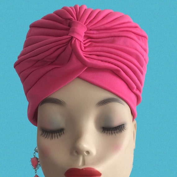 vintage style pleated turban - Gem