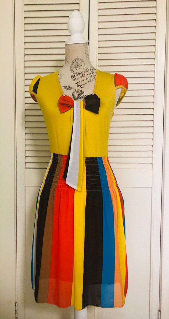 Multicoloured minidress