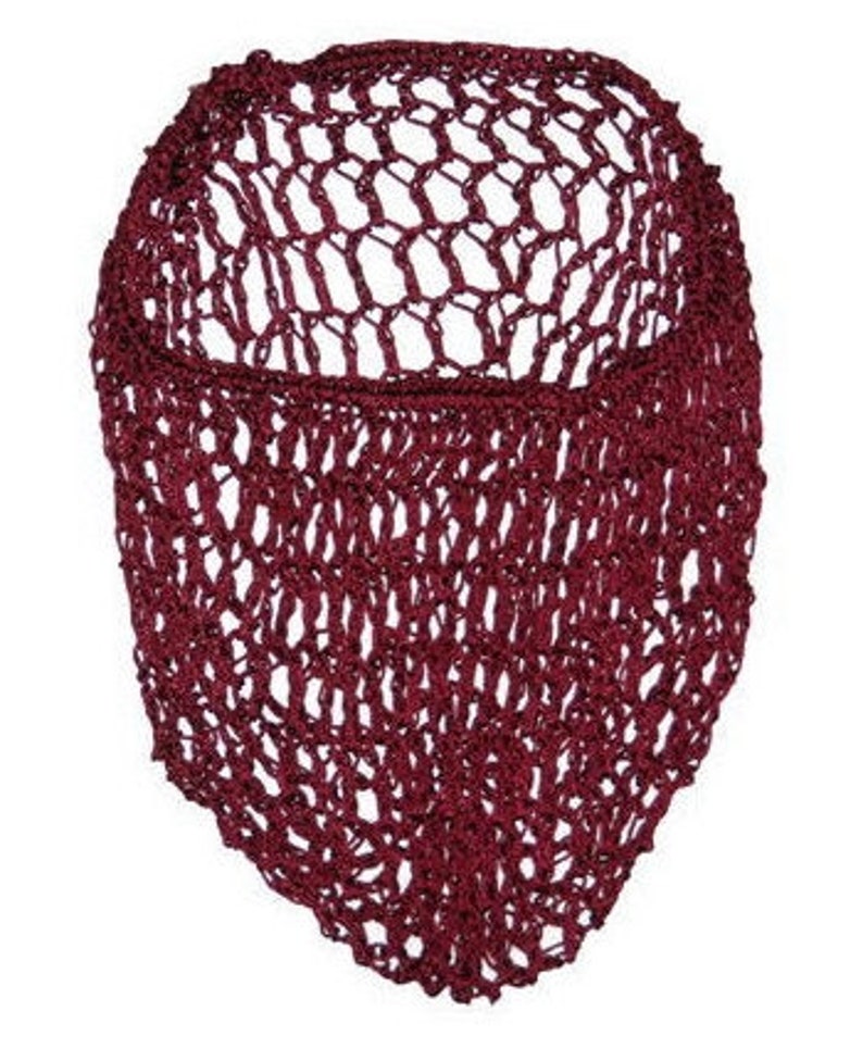 Crochet hair snood image 4