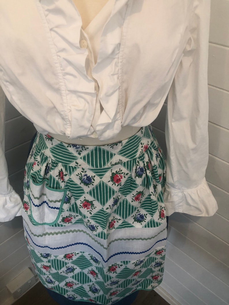 Vintage half apron