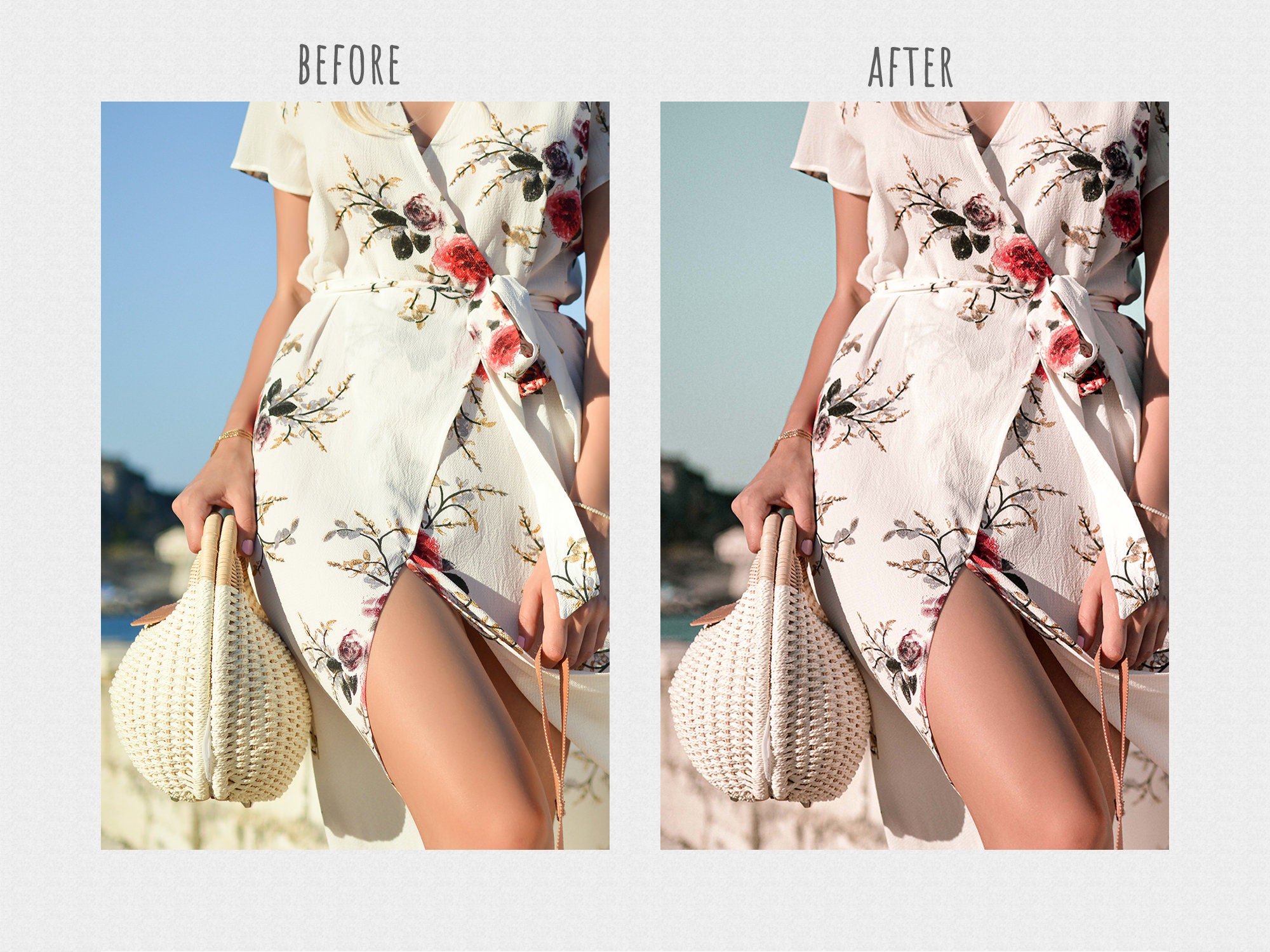 7 Rose Gold Preset Mobile Lightroom Presets Rose Presets Etsy