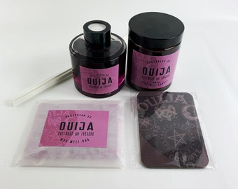 Ouija Scent Box | Rosewood and Tobacco | Candle, Diffuser, Wax melt