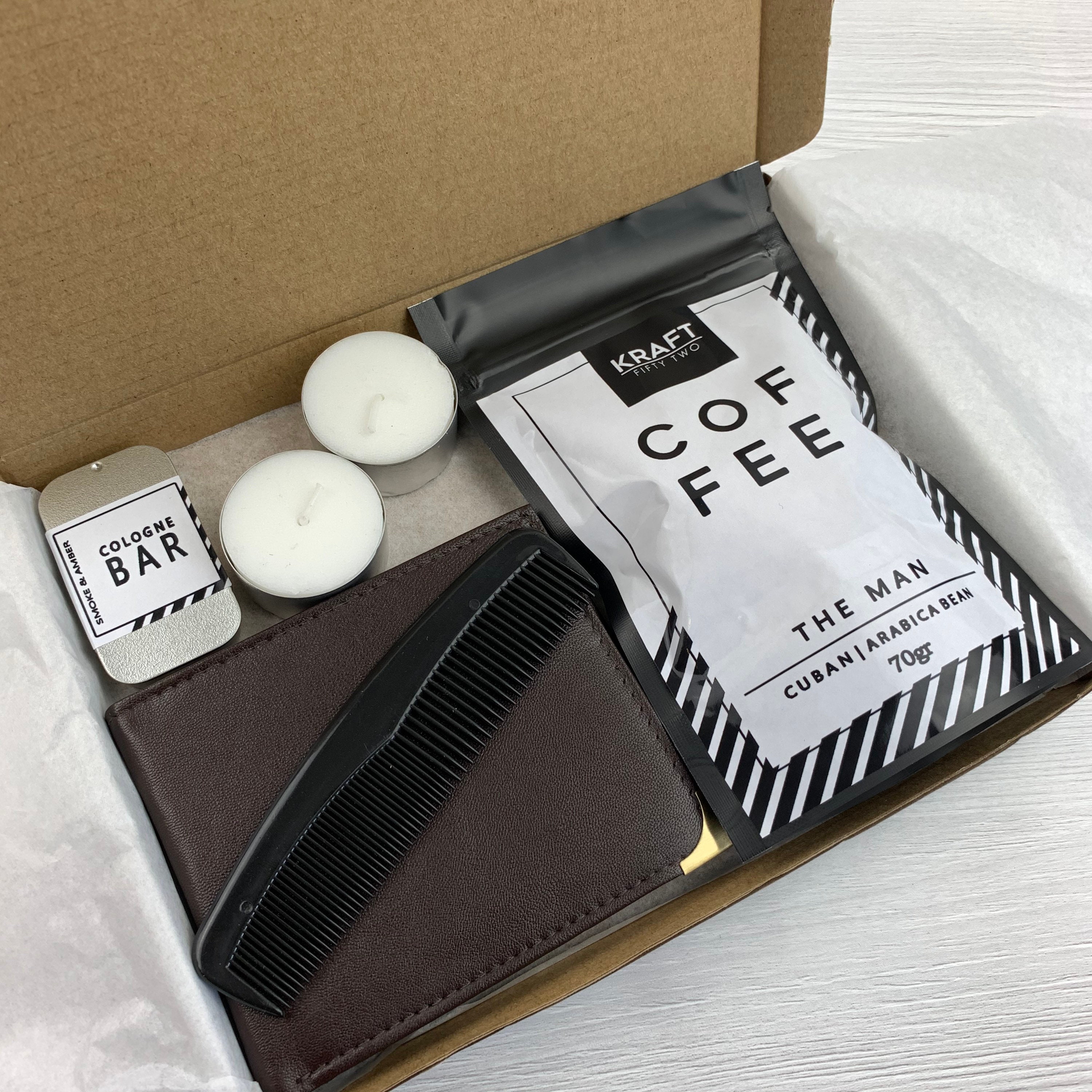 Letterbox Gift For Him The Man Style in a Box wallet Etsy