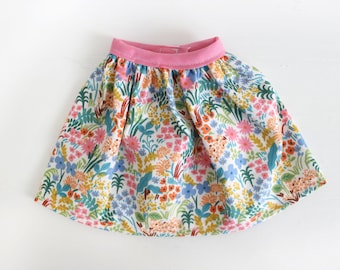 RPC Bright English Garden Skirt for Dolls