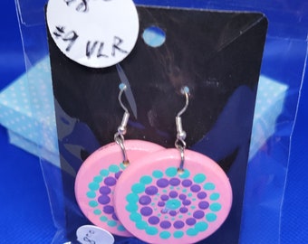 Mandala Dot Earrings