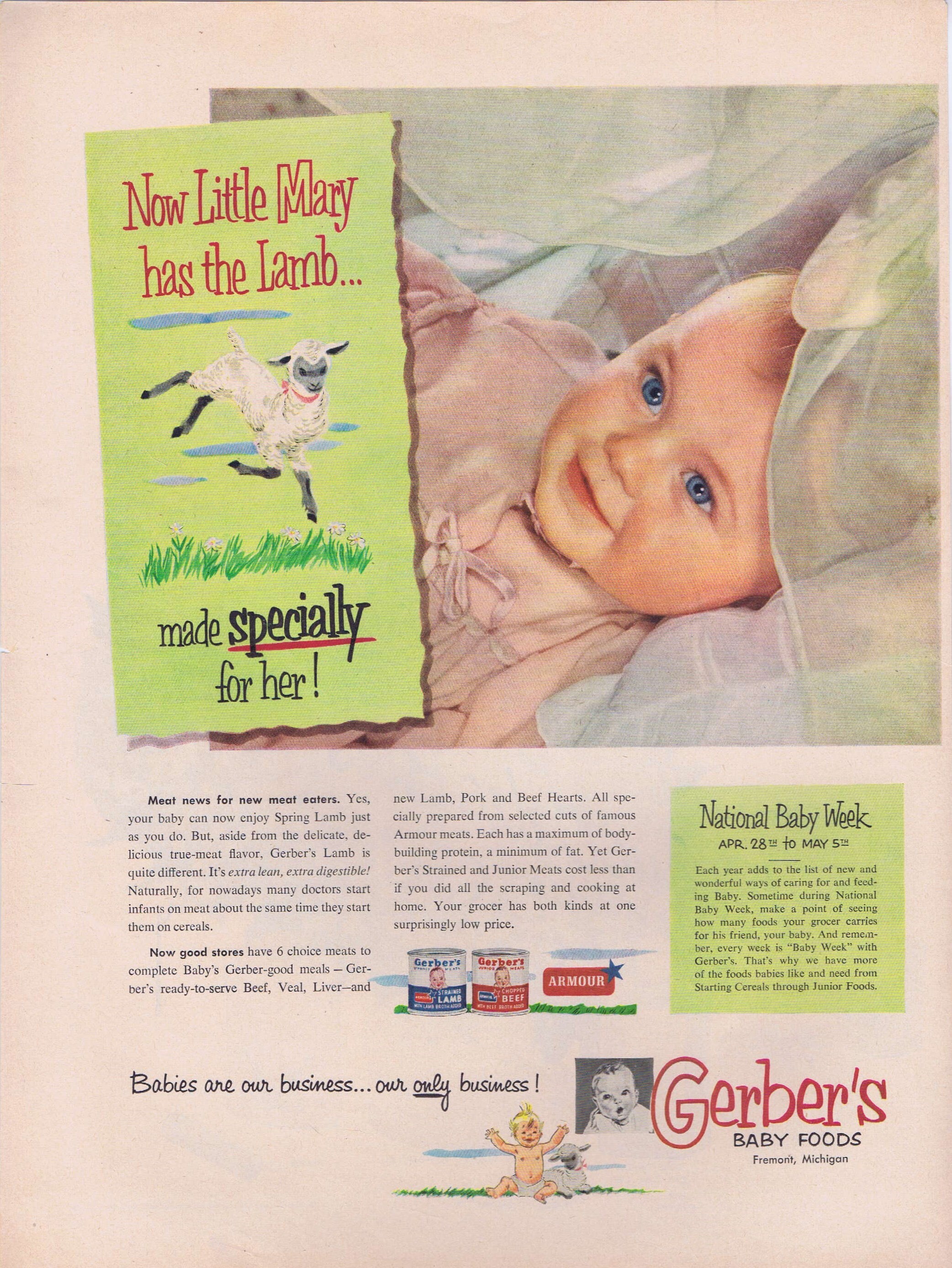 lamb baby food gerber