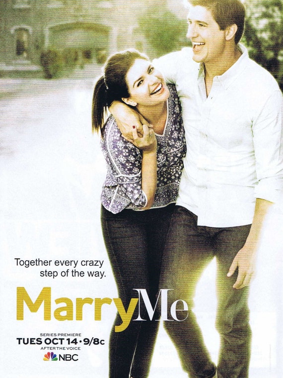 Marry Me TV Series Premiere with Casey Wilson and Ken Marino 2014 Advertisement