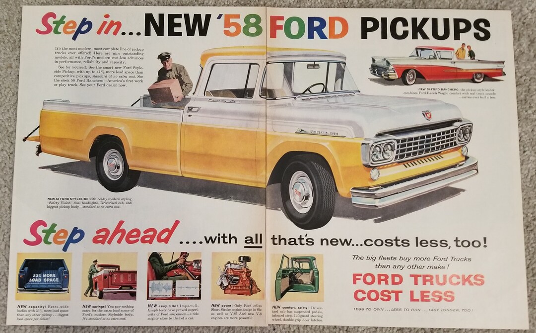 1958 Ford Pickup Trucks For Sale: A Comprehensive Buyer's Guide
