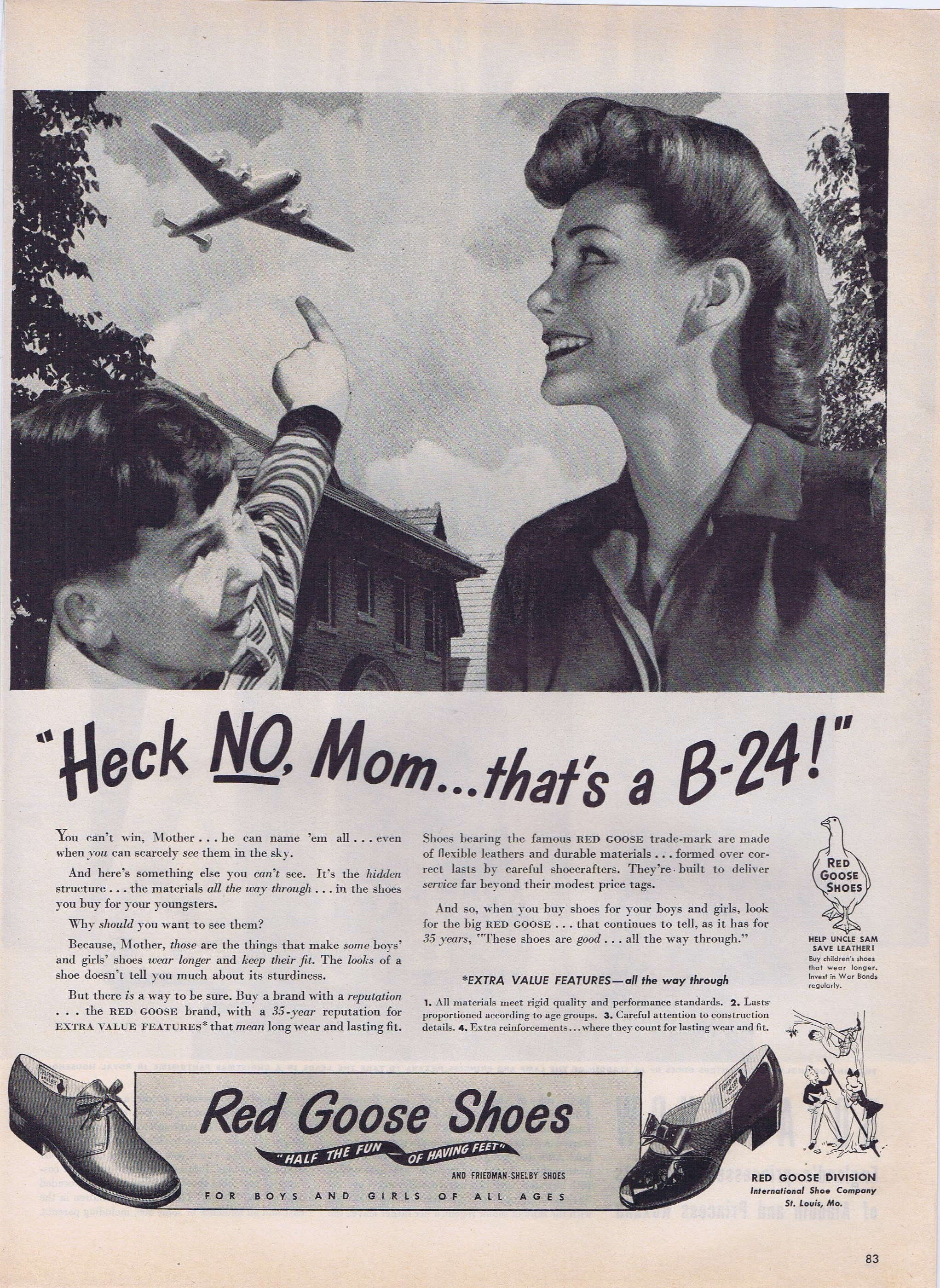 ビンテージ レッドグースシューズ RED GOOSE SHOSE オブジェ Red Goose