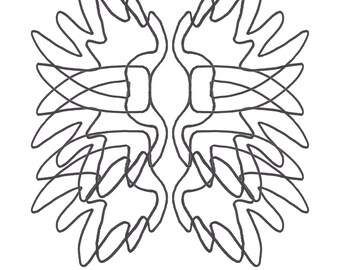 seaside magic print (wings iii)