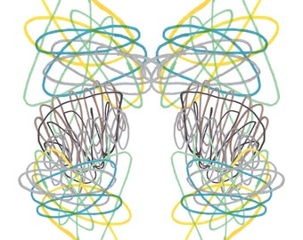 seaside magic print (wings i)