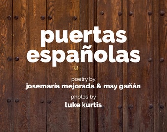 Puertas Españolas [poetry & photography postcard set]