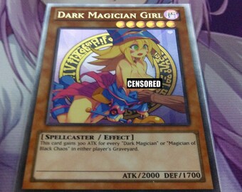 Sexy Dark Magician Girl #12 - ULTRA RARE Orica/Proxy - Fanmade Yugioh Cards.
