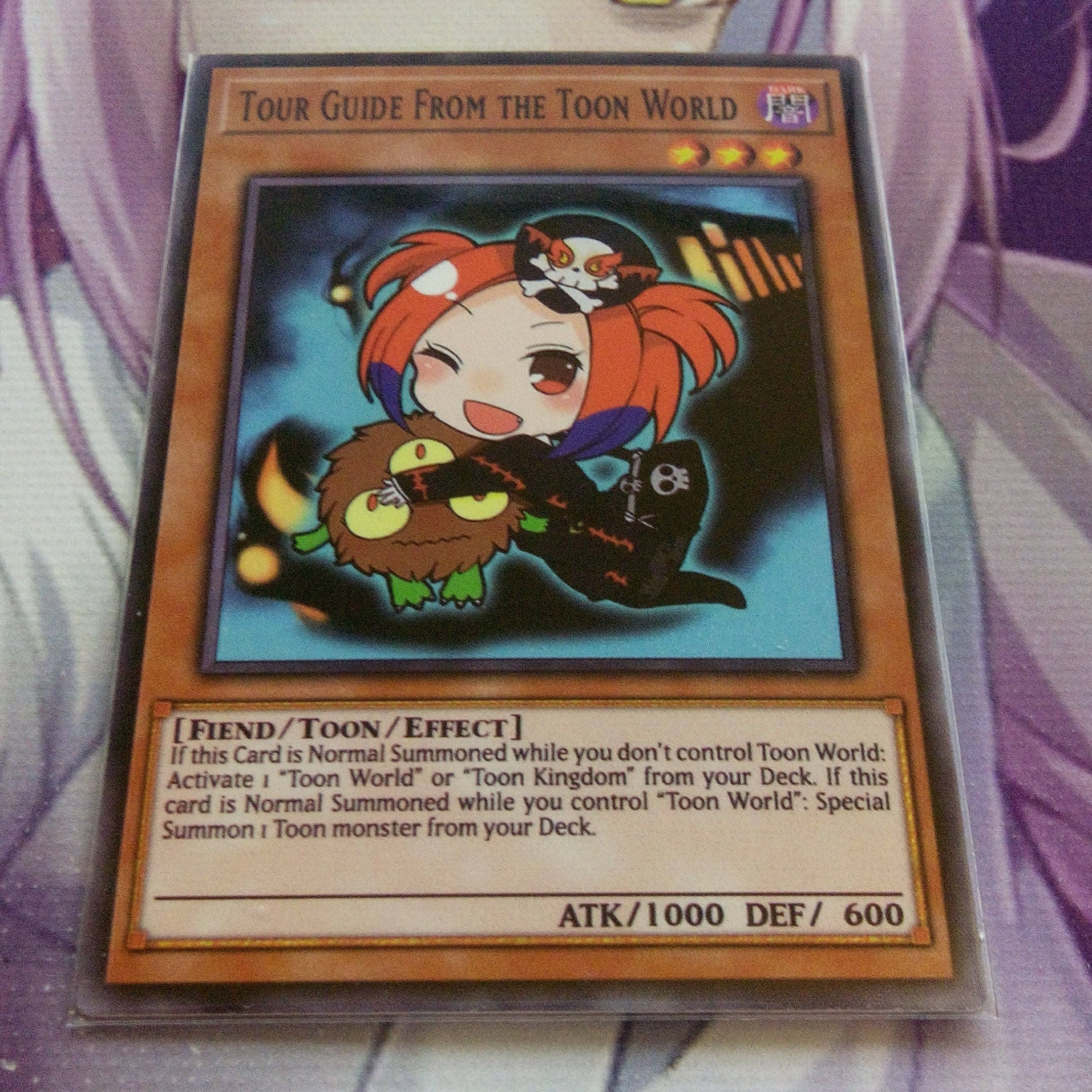 Tour Guide From The Toon World COMMON Orica Fanmade Yugioh Etsy