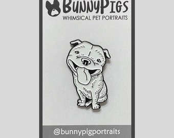 CLEARANCE - Bully Dog Enamel Pin