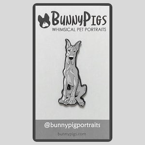 CLEARANCE - Great Dane - Enamel Pin