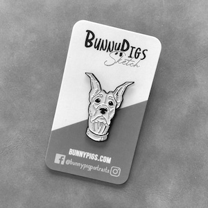 CLEARANCE - Doberman - Enamel Pin