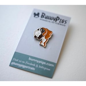 CLEARANCE - Boxer Enamel Pin