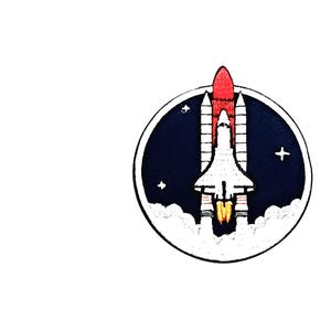 Spaceshuttle Aufnäher Bild 4