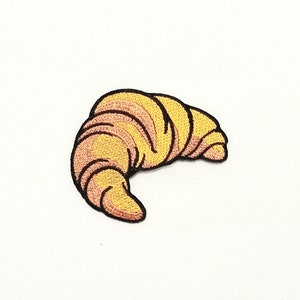Croissant Iron-On Patch (7x6cm)