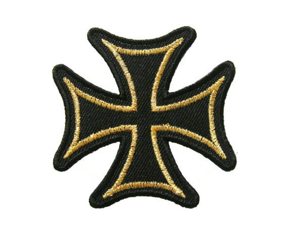 Hot Leathers PNA1004 Skinny Iron Cross Pin