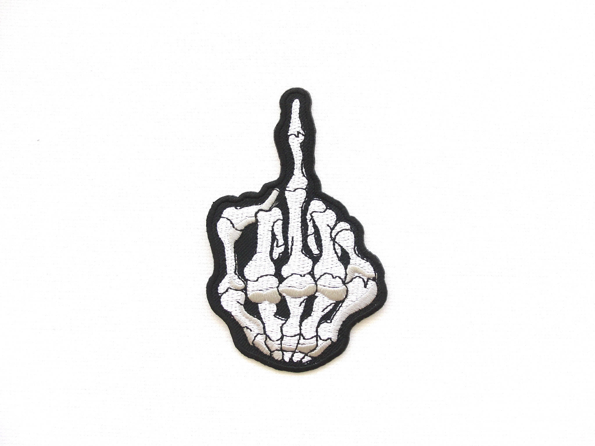 パンツ 198 mnml skeleton middle finger Skeleton Collection — mnml