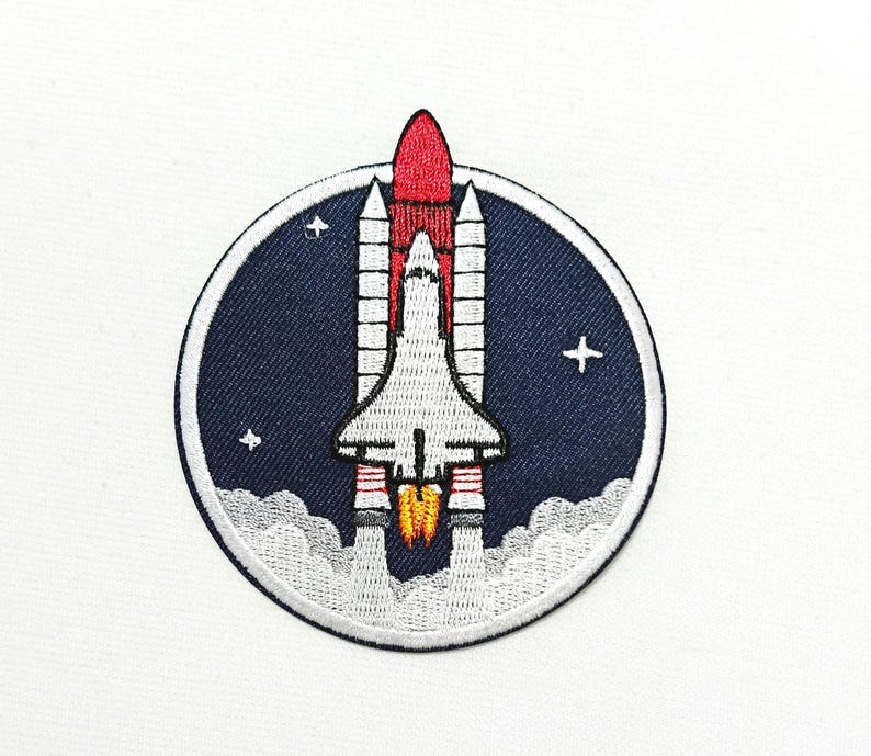 Spaceshuttle Aufnäher Bild 1