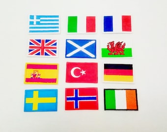 Flag patches ( Europe )