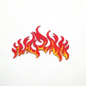 Flammen Aufnäher