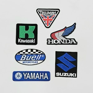 Motorrad Aufnäher: Motorrad Applikationen