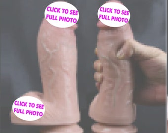 Fat Dildo, Sexy Foreskin Dildo, Large Dildo, Ultra Realistic Dildo, Fantasy Dildo, Skin Color realistic Cock, Liquid Silicone Dildos.