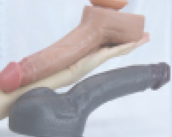 Ultra Realistic Dildo, Huge Dildo, Giant Dildo, Fantasy Dildo, Realistic Dildo With Suction Cup, Skin Color Realisic Cock.