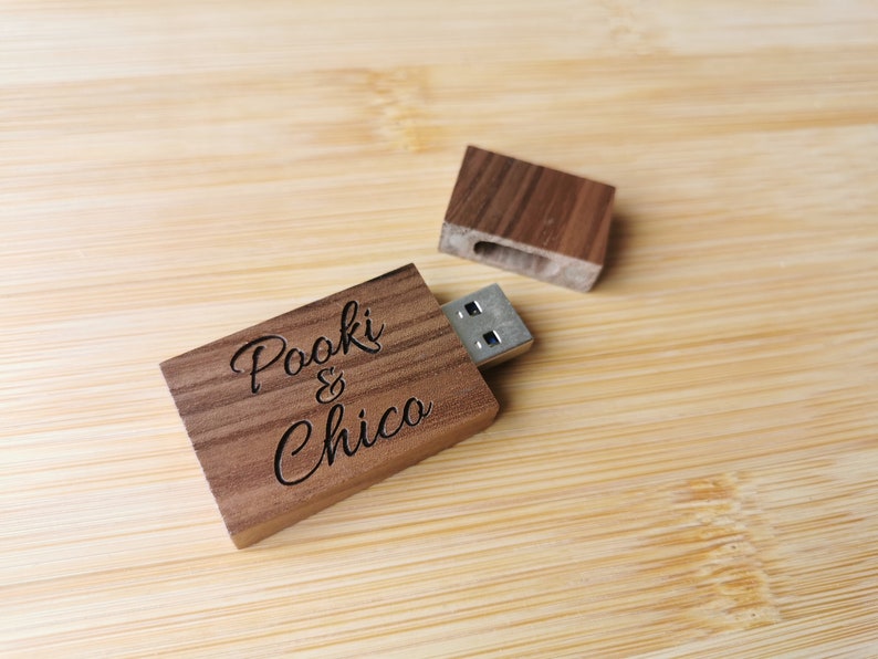 Personalised Wooden usb memory stick for photographers Laser Etsy