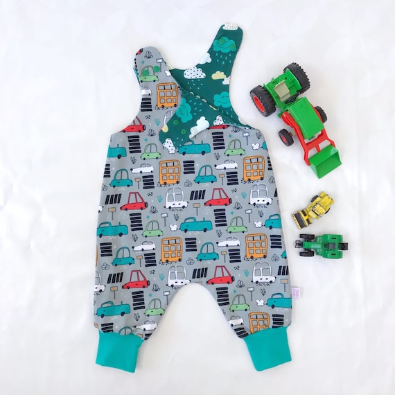 organic baby boy romper