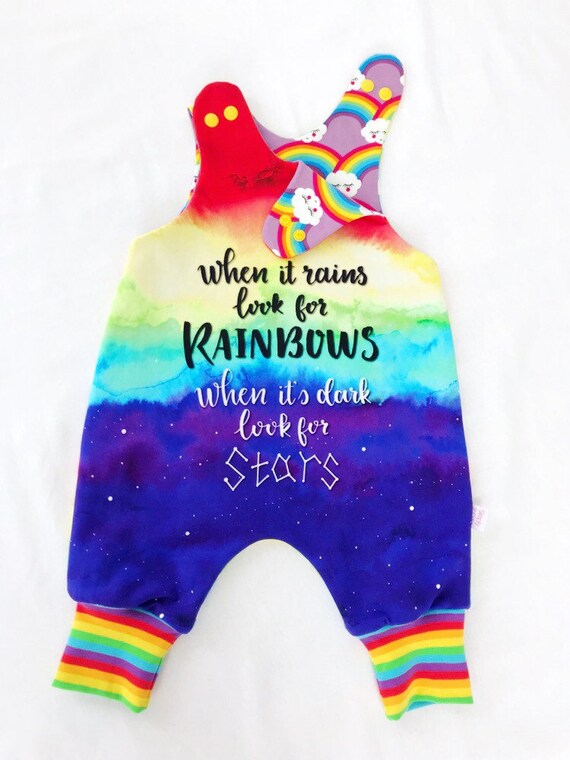 rainbow unisex baby clothes
