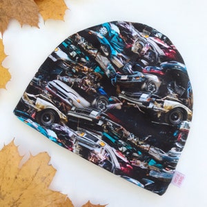 Kids cars beanie, Car wreck beanie, Junk yard beanie, Wrecking yard beanie hat, Kids cars toque, Scrap yard hat, Gift idea car lovers