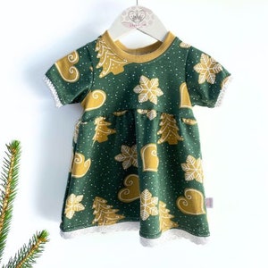 organic cotton christmas dress Bayou Wonderland Organic Cotton Christmas Dress for Kids  Nola Tawk