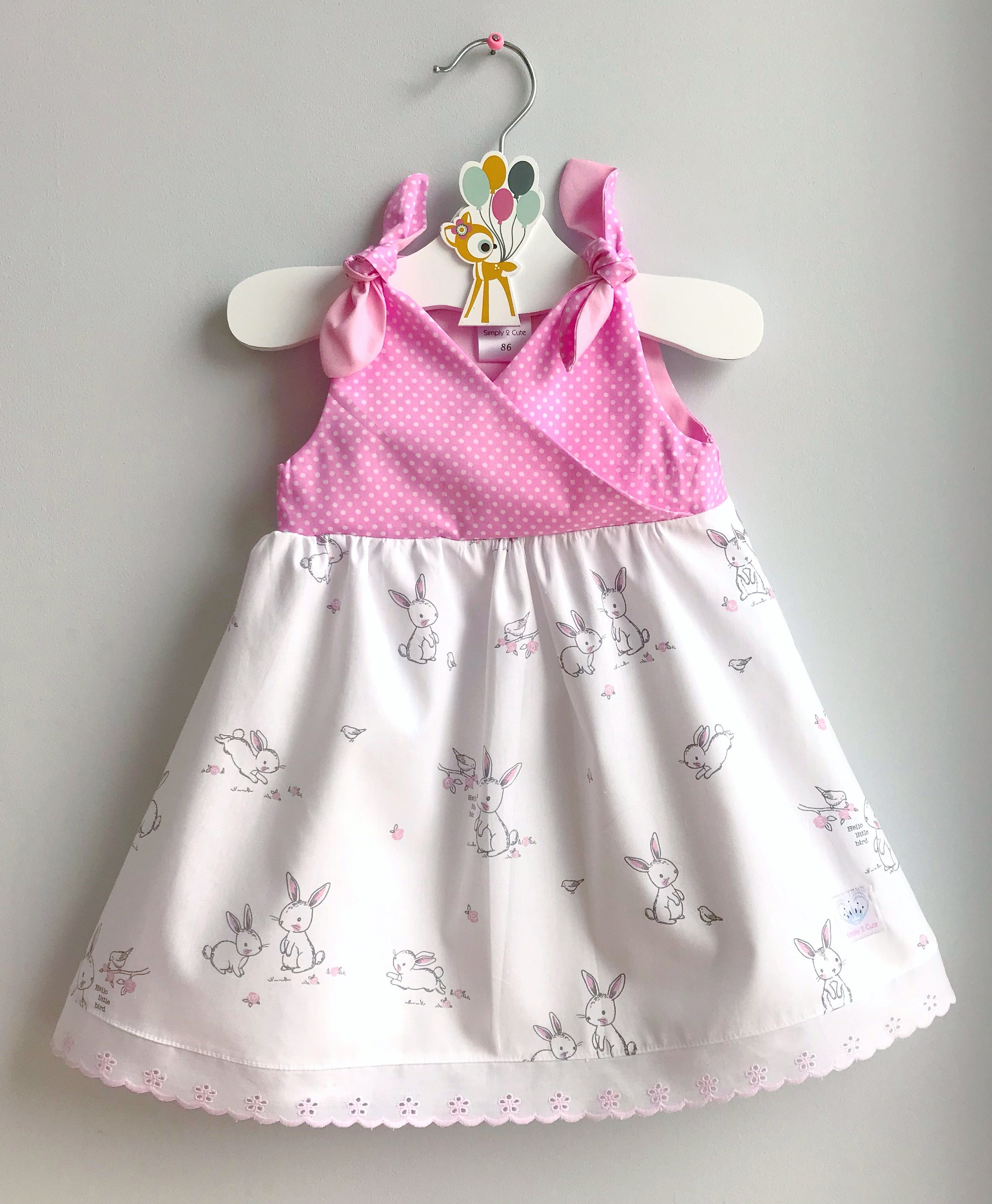 baby girl easter bunny dress