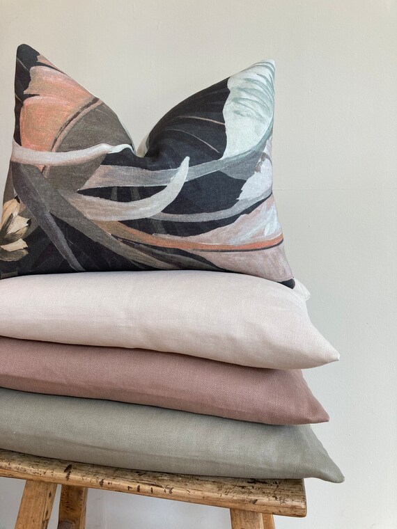 Belgian linen throw pillows hotsell