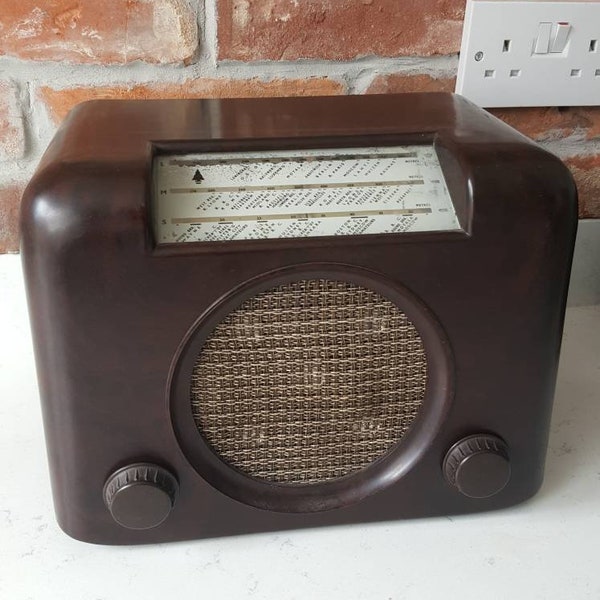 SOLD****Vintage Philips Radio converted to digital for iPod/Digital radio. ***iPhone 4 included in sale***