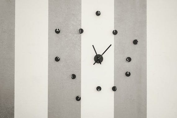 Large Wall Clock Oversize Wall Clock Wanduhr Modern Clock Etsy