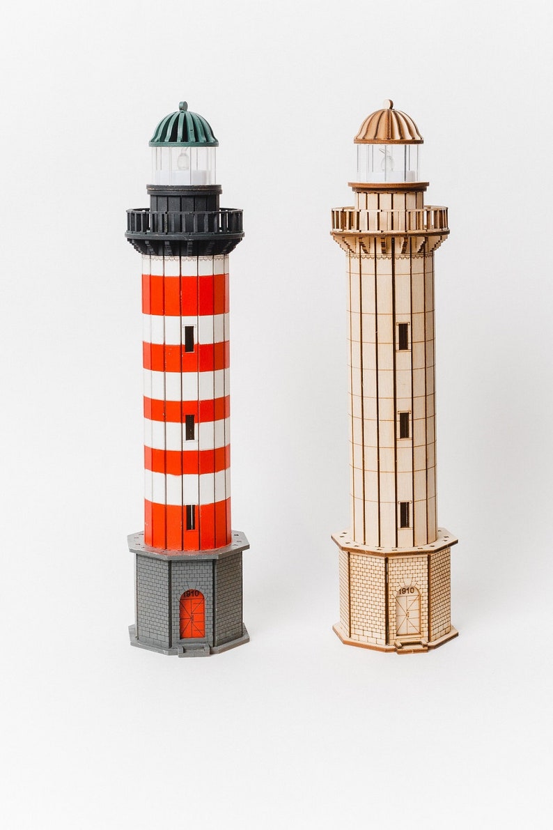 Craft DIY kit for adults wooden crafting kit lighthouse Etsy